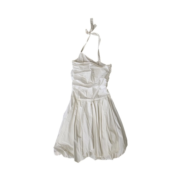 Anna Molinari Halter Cocktail Dress White – Made in Italy – Size IT 38 - Picture 2 of 5